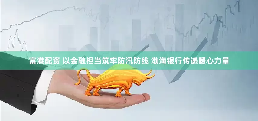 富港配资 以金融担当筑牢防汛防线 渤海银行传递暖心力量